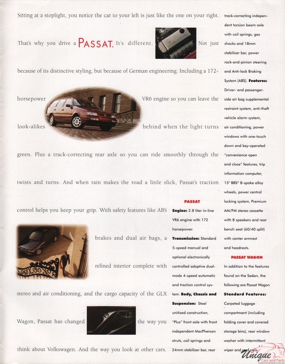 1994 VW Full Line Brochure Page 13